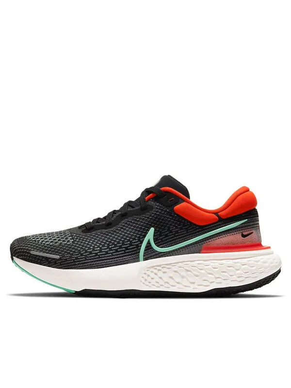 Кроссовки zoomx invincible run flyknit Nike — изображение 1 из 4, черный/зеленый/красный