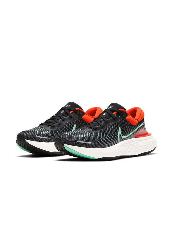 Кроссовки zoomx invincible run flyknit Nike — изображение 3 из 4, черный/зеленый/красный