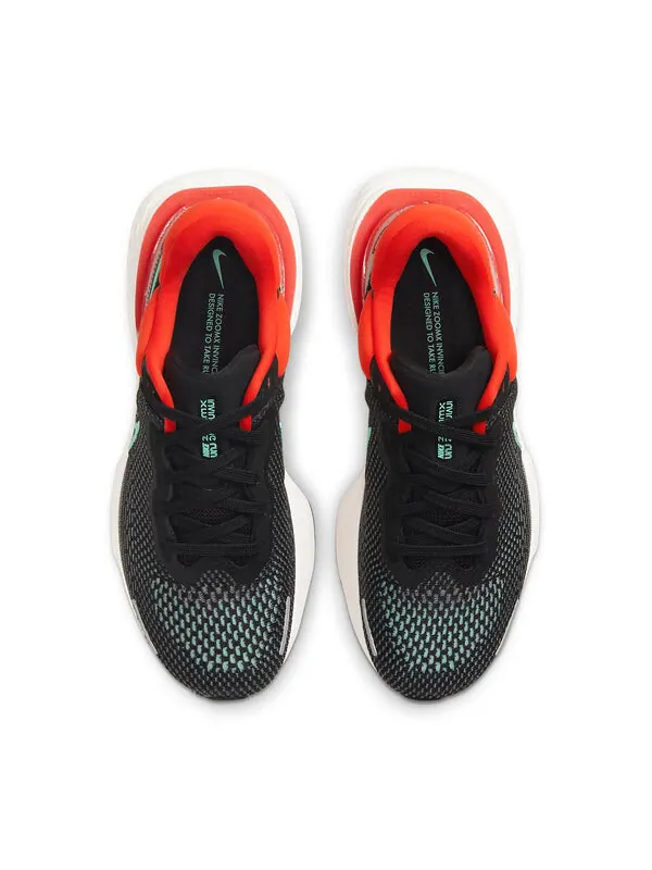 Кроссовки zoomx invincible run flyknit Nike — изображение 4 из 4, черный/зеленый/красный