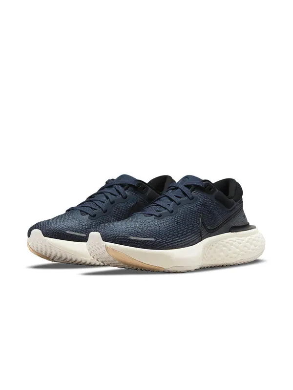 Кроссовки zoomx invincible run flyknit Nike — изображение 3 из 4, синий/натуральный/черный