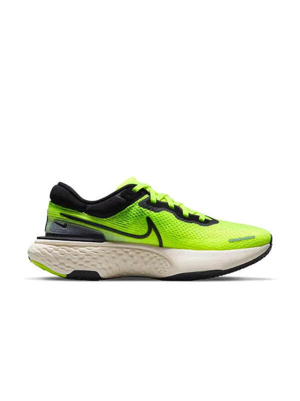 Кроссовки zoomx invincible run flyknit 'volt' Nike — изображение 2 из 4, черный