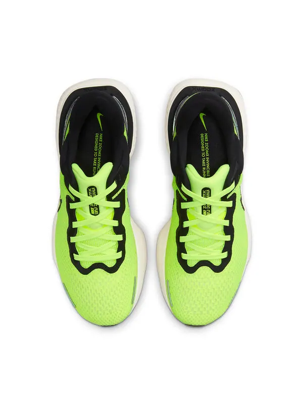Кроссовки zoomx invincible run flyknit 'volt' Nike — изображение 4 из 4, черный