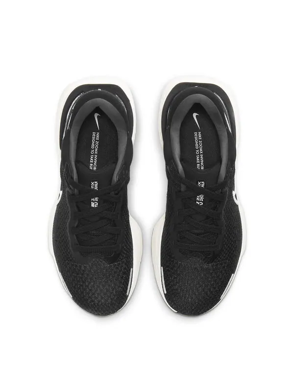 Кроссовки zoomx invincible run flyknit Nike — изображение 4 из 4, черный/белый