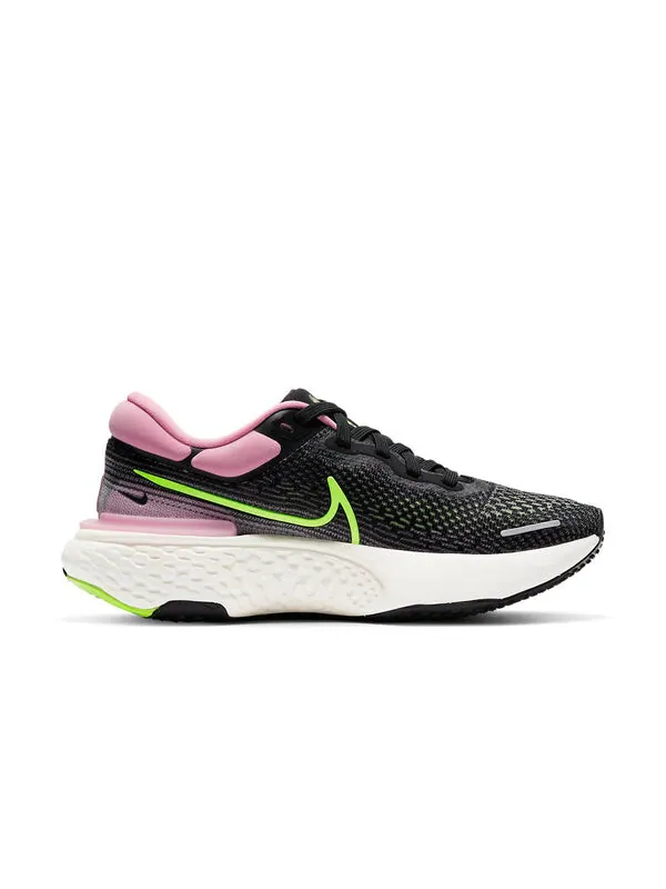 Кроссовки zoomx invincible run flyknit Nike — изображение 2 из 4, черный//розовый
