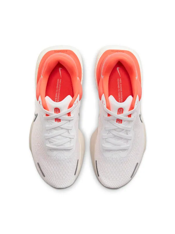 Кроссовки zoomx invincible run flyknit Nike — изображение 4 из 4, белый/оранжевый