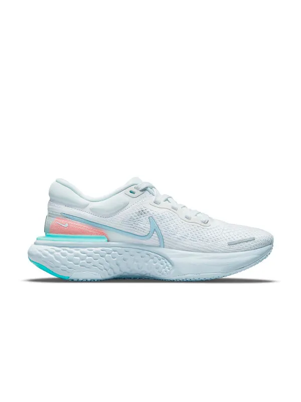 Кроссовки zoomx invincible run flyknit Nike — изображение 2 из 4, белый///синий