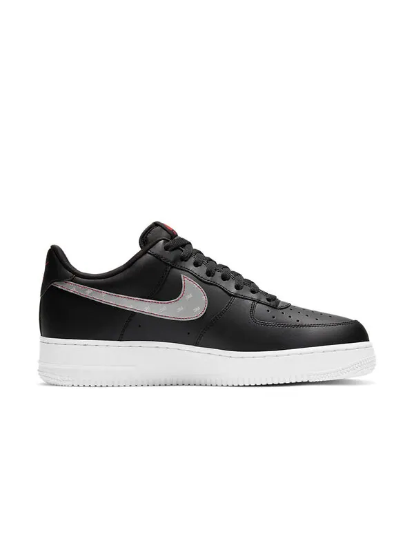 Кроссовки x 3m air force 1 '07 'anthracite' Nike — изображение 2 из 4, черный