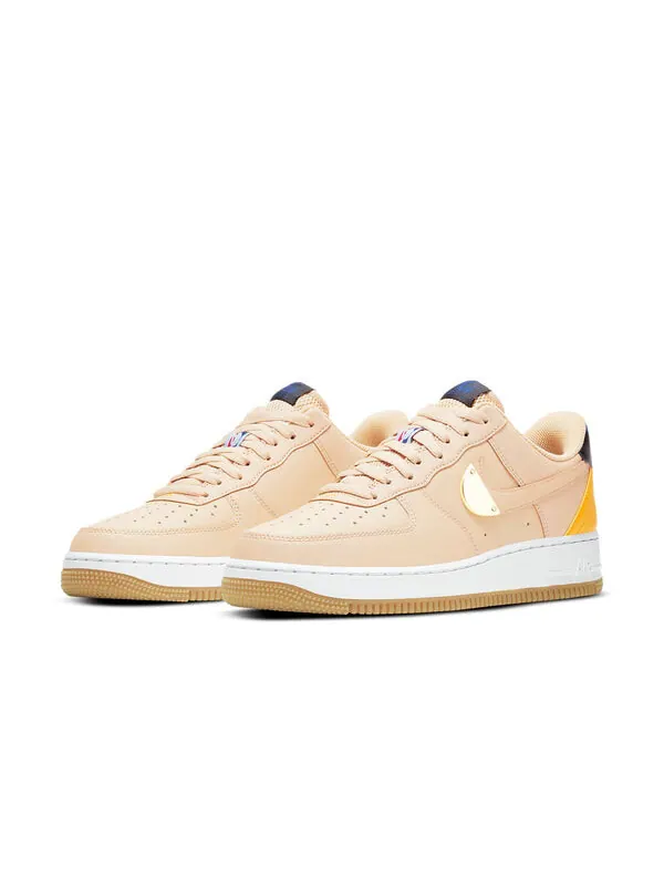 Кроссовки x nba air force 1 '07 lv8 'sesame university gold' Nike — изображение 3 из 4, бежевый