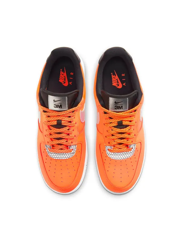 Кроссовки x 3m air force 1 '07 se 'total orange' Nike — изображение 4 из 4, белый/оранжевый