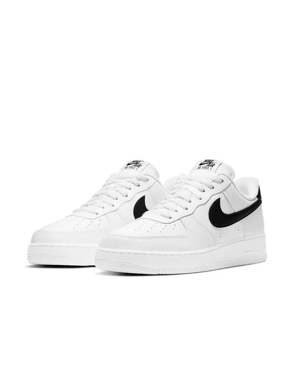 Кроссовки air force 1 '07 'white black' Nike — изображение 3 из 4, белый/черный