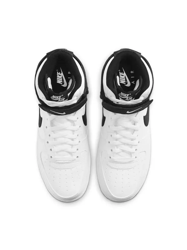 Кроссовки air force 1 '07 high 'white black' Nike — изображение 4 из 4, белый/черный