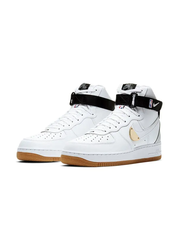 Кроссовки x nba air force 1 high '07 lv8 'white' Nike — изображение 3 из 4