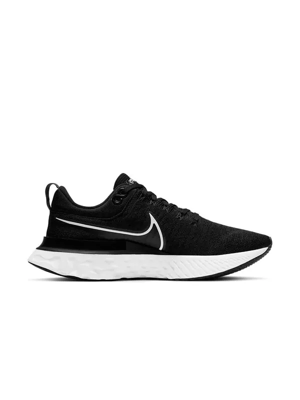 Кроссовки react infinity run flyknit 2 Nike — изображение 2 из 4, черный/белый/серый