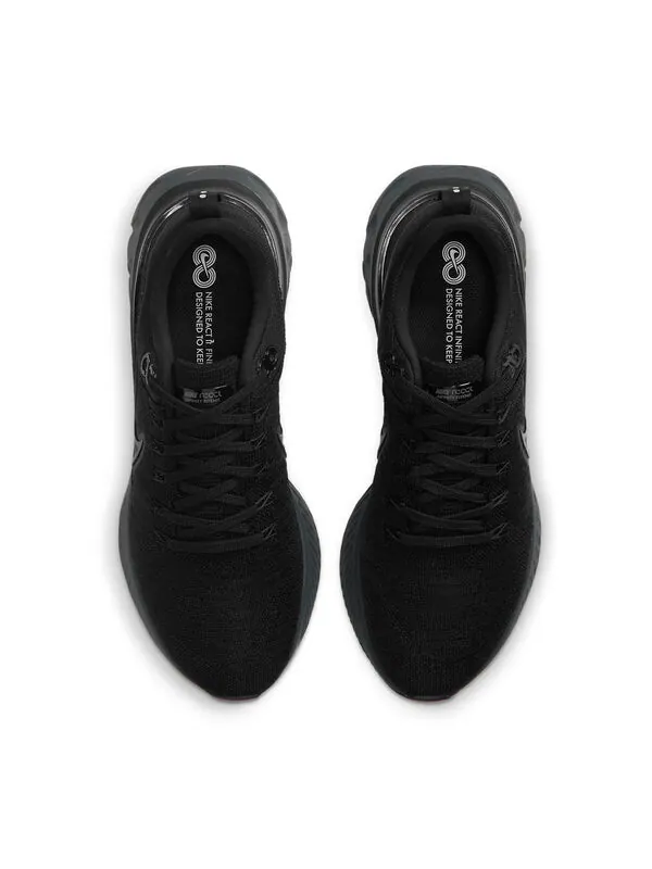 Кроссовки react infinity run flyknit 2 Nike — изображение 4 из 4, черный