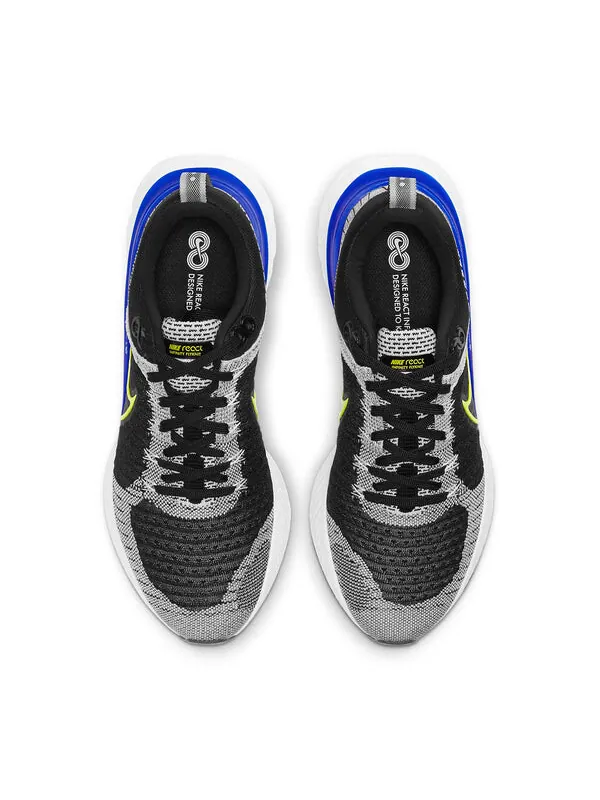 Кроссовки react infinity run flyknit 2 Nike — изображение 4 из 4, белый/-черный-синий