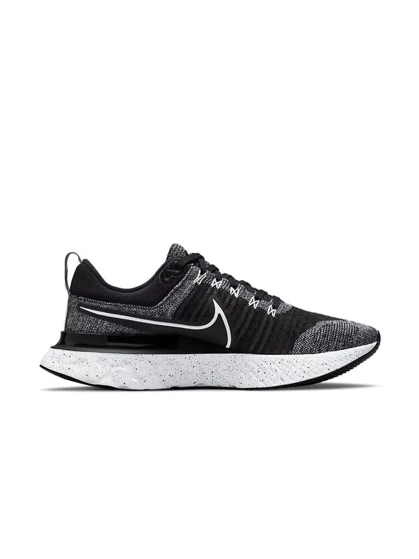 Кроссовки react infinity run flyknit 2 Nike — изображение 2 из 4, белый/черный