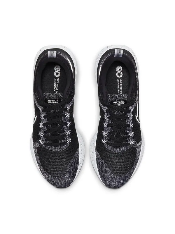 Кроссовки react infinity run flyknit 2 Nike — изображение 4 из 4, белый/черный