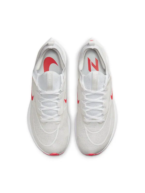 Кроссовки zoom fly 4 Nike — изображение 4 из 4, белый/красный
