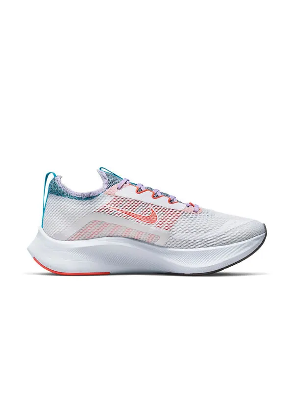 Кроссовки zoom fly 4 Nike — изображение 2 из 4, белый/фиолетовый