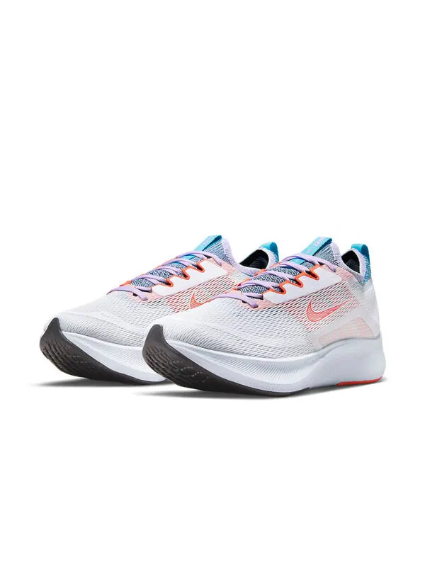 Кроссовки zoom fly 4 Nike — изображение 3 из 4, белый/фиолетовый
