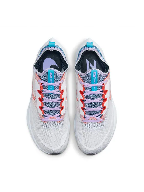 Кроссовки zoom fly 4 Nike — изображение 4 из 4, белый/фиолетовый