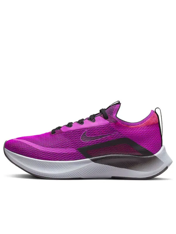 Кроссовки zoom fly 4 Nike — изображение 1 из 4, фиолетовый/черный
