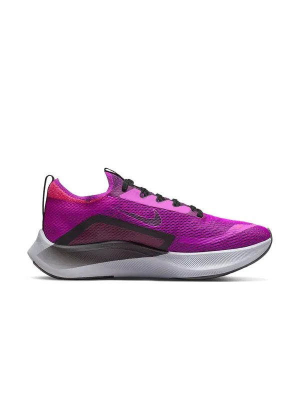 Кроссовки zoom fly 4 Nike — изображение 2 из 4, фиолетовый/черный