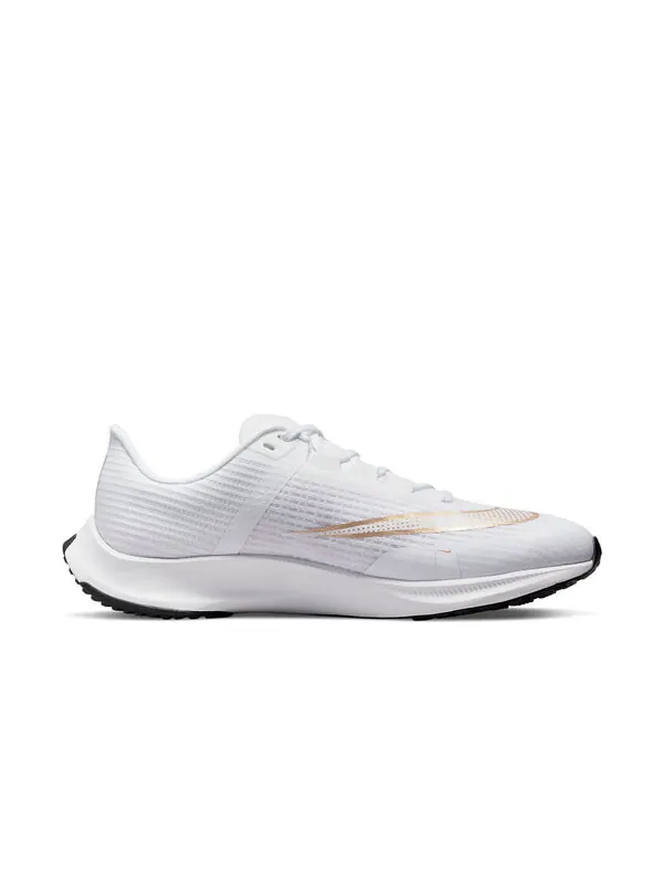 Кроссовки air zoom rival fly 3 Nike — изображение 2 из 4, белый/золотистый
