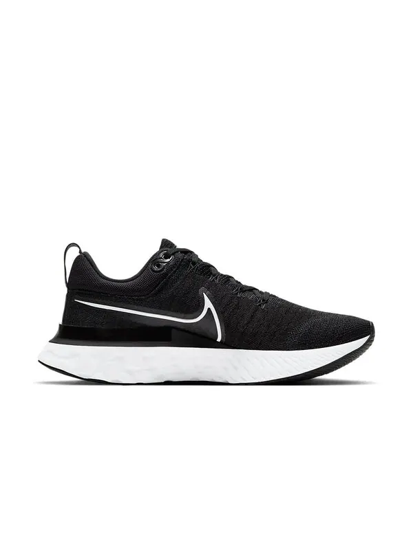 Кроссовки react infinity run flyknit 2 Nike — изображение 2 из 4, черный/серый/белый