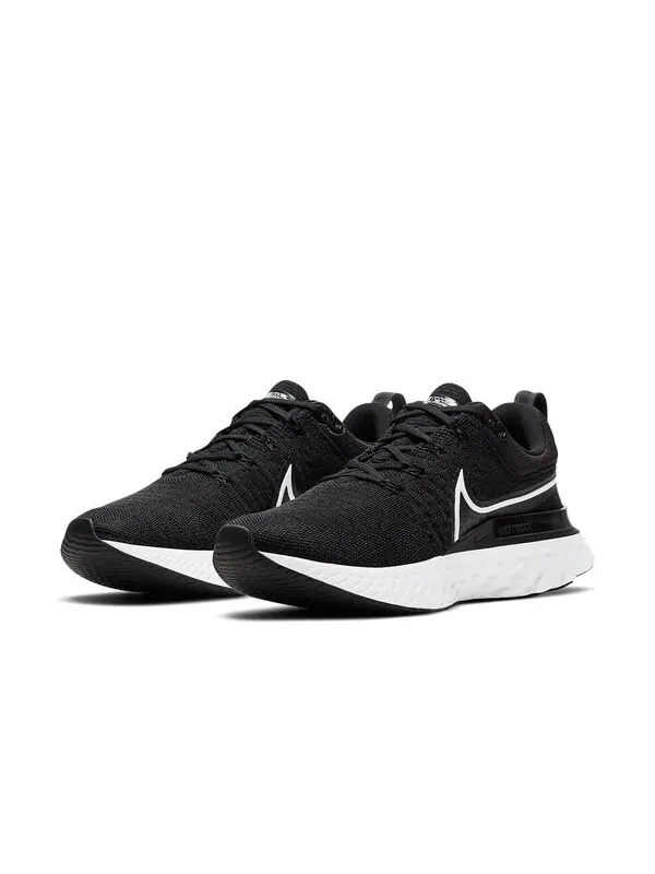 Кроссовки react infinity run flyknit 2 Nike — изображение 3 из 4, черный/серый/белый