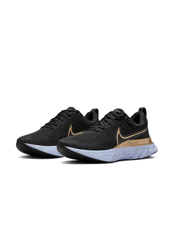 Кроссовки react infinity run flyknit 2 Nike — изображение 3 из 4, черный/коричневый