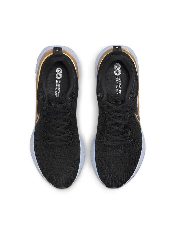 Кроссовки react infinity run flyknit 2 Nike — изображение 4 из 4, черный/коричневый