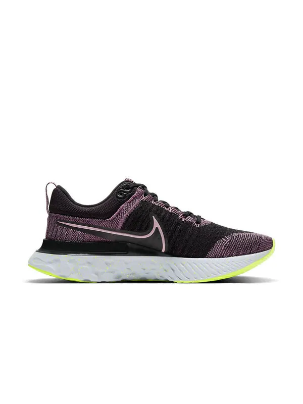Кроссовки react infinity run flyknit 2 Nike — изображение 2 из 4, фиолетовый/серый