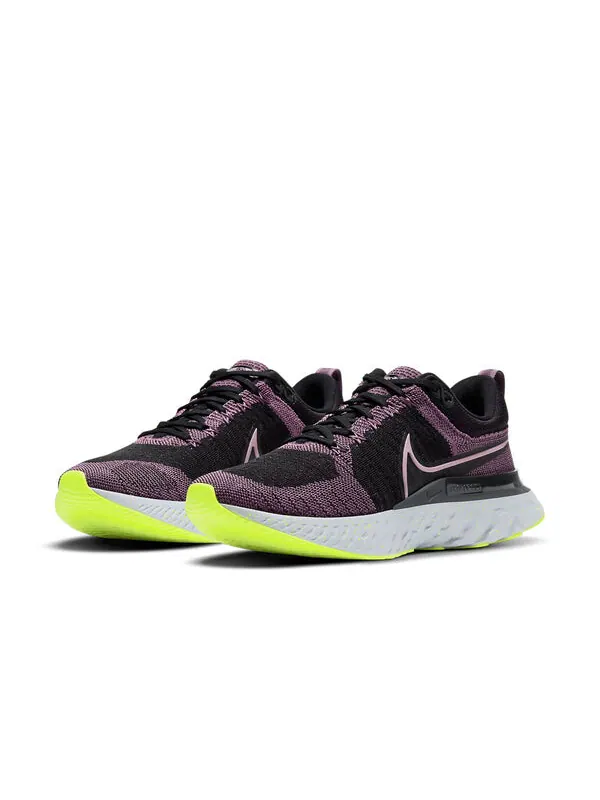 Кроссовки react infinity run flyknit 2 Nike — изображение 3 из 4, фиолетовый/серый