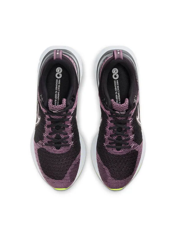 Кроссовки react infinity run flyknit 2 Nike — изображение 4 из 4, фиолетовый/серый