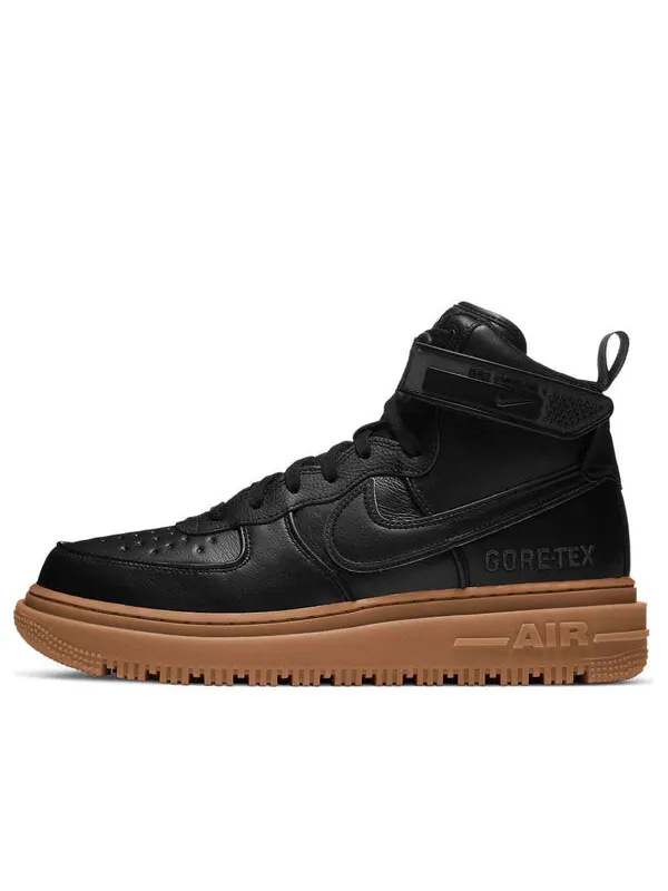Кроссовки air force 1 gore tex boot Nike — изображение 1 из 4, черный//коричневый