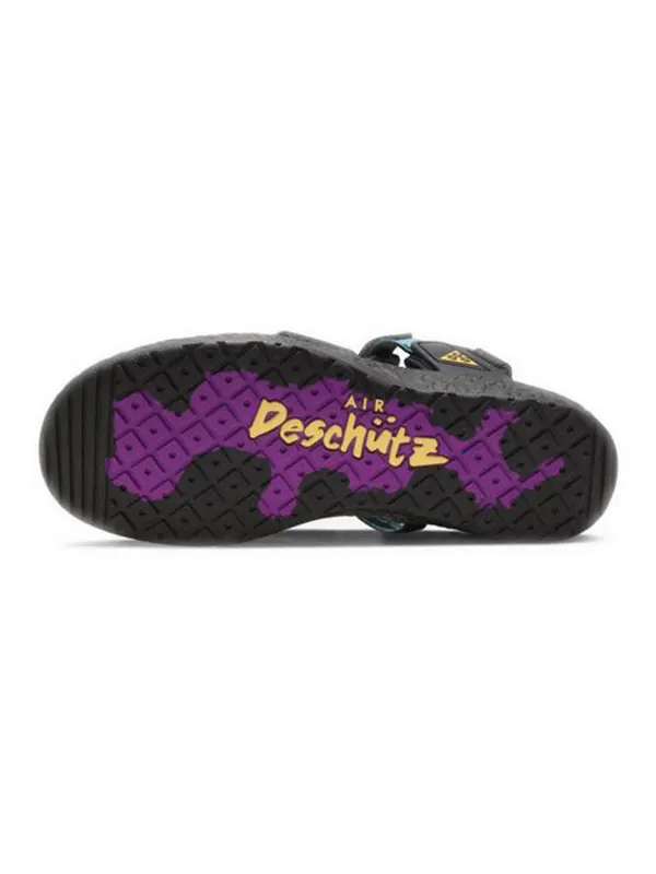 Сандалии acg air deschutz 'black vivid purple' Nike — изображение 4 из 4, черный/фиолетовый/белый