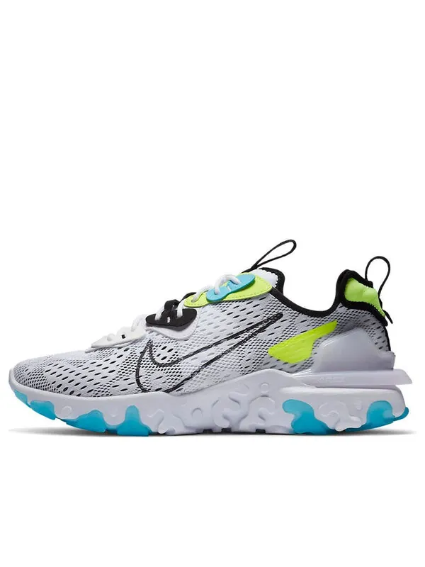 Кроссовки реагируют на зрение Nike — изображение 1 из 4, белый/черный//синий