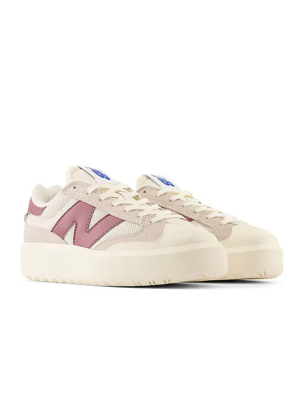 Кроссовки New Balance 302 'Beige Red' — изображение 2 из 4, белый/бежевый/красный