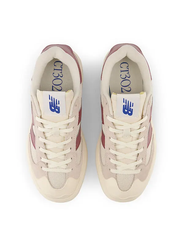 Кроссовки New Balance 302 'Beige Red' — изображение 3 из 4, белый/бежевый/красный