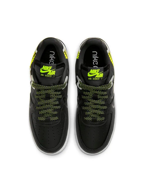 Кроссовки 3m x air force 1 react lx 'anthracite volt' Nike — изображение 4 из 4, черный//красный/белый