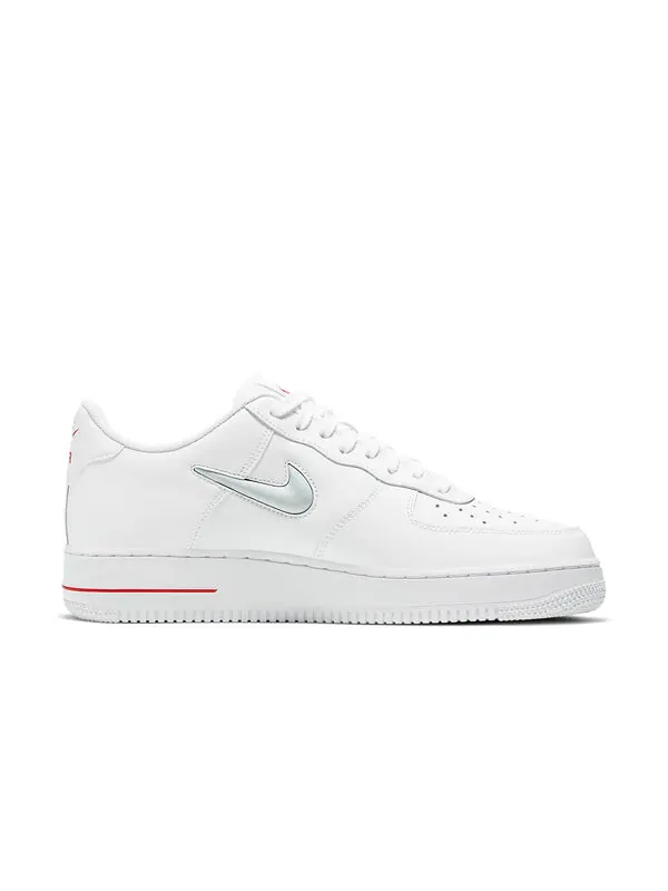 Кроссовки air force 1 low jewel Nike — изображение 2 из 4, белый/красный