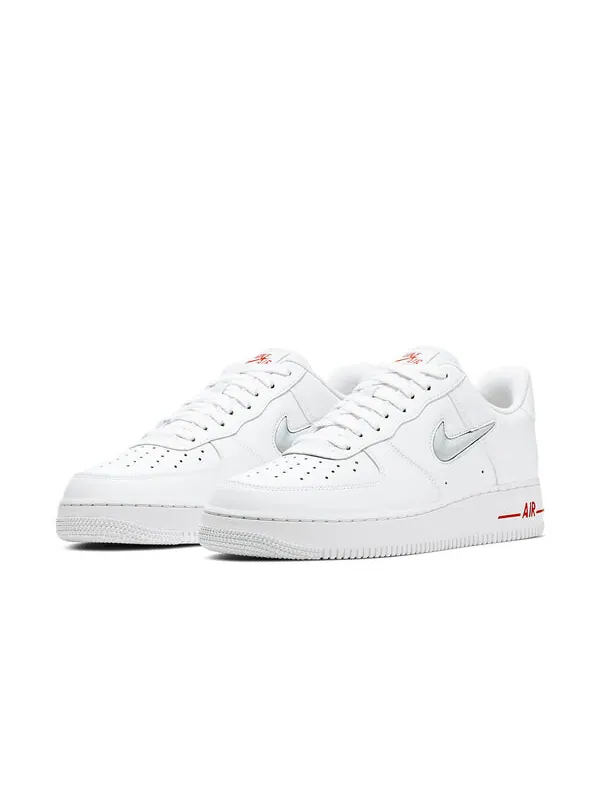 Кроссовки air force 1 low jewel Nike — изображение 3 из 4, белый/красный