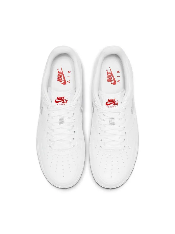 Кроссовки air force 1 low jewel Nike — изображение 4 из 4, белый/красный