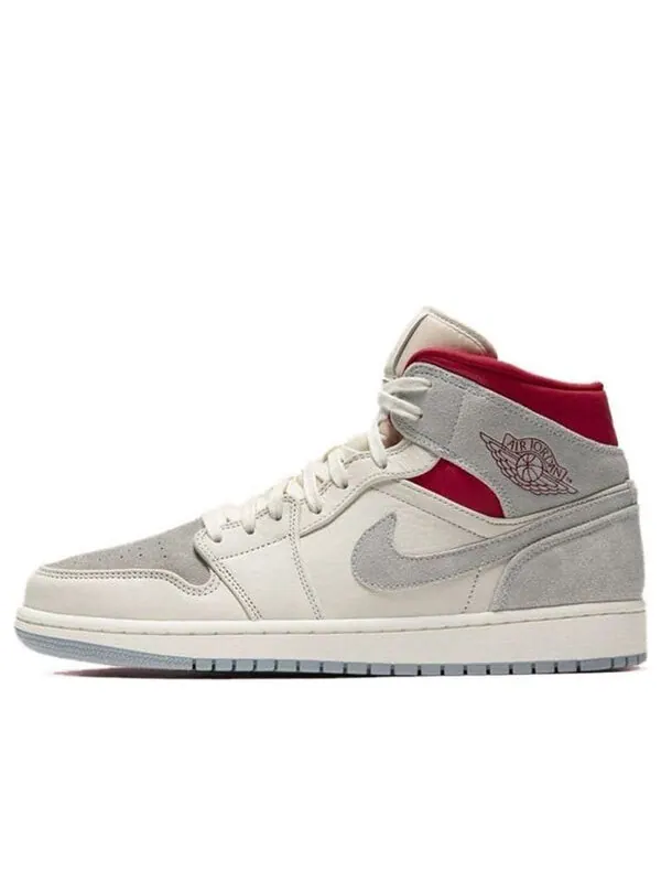 Кроссовки 1 mid x sneakersnstuff 'past, present, future' Air Jordan — изображение 1 из 4, бежевый