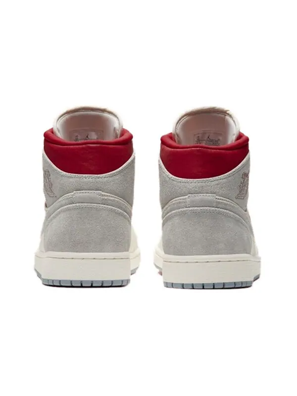 Кроссовки 1 mid x sneakersnstuff 'past, present, future' Air Jordan — изображение 4 из 4, бежевый