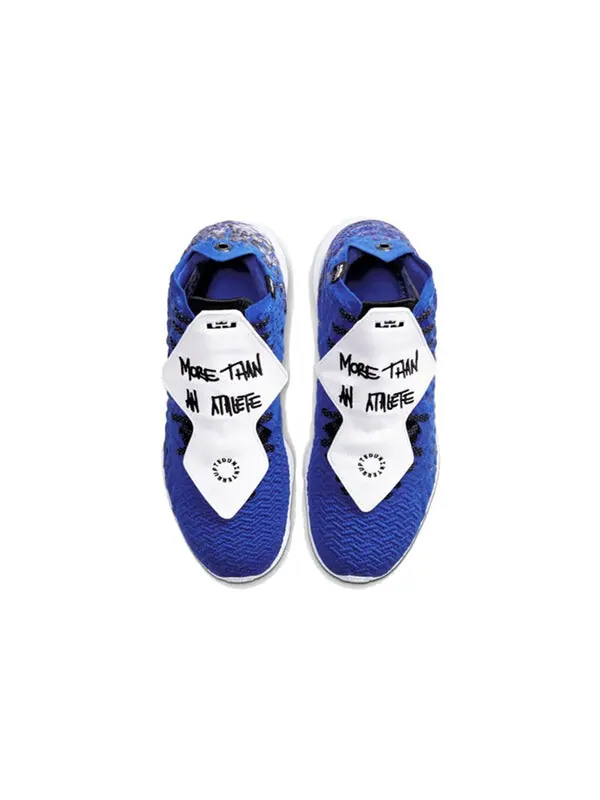 Кроссовки uninterrupted x lebron 17 ep Nike — изображение 4 из 4, синий/белый-черный