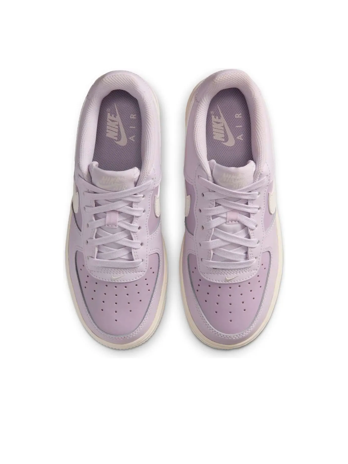 Кроссовки (GS) Nike Air Force 1 'Iced Lilac' — изображение 2 из 6, фиолетовый