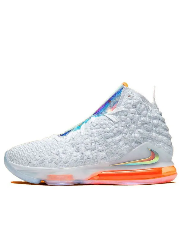 Кроссовки Nike LeBron 17 LMTD EP 'Future Air' — изображение 1 из 4, белый/серый-фиолетовый