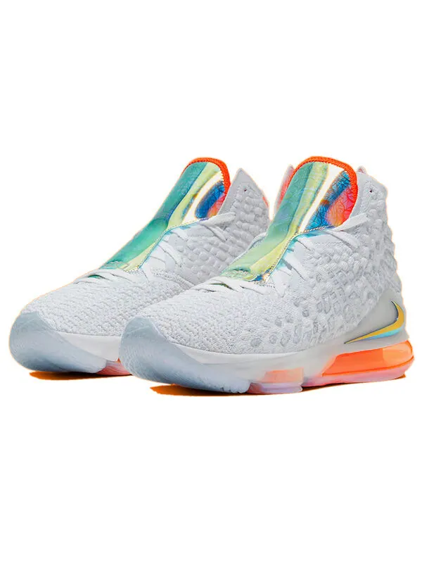 Кроссовки Nike LeBron 17 LMTD EP 'Future Air' — изображение 3 из 4, белый/серый-фиолетовый